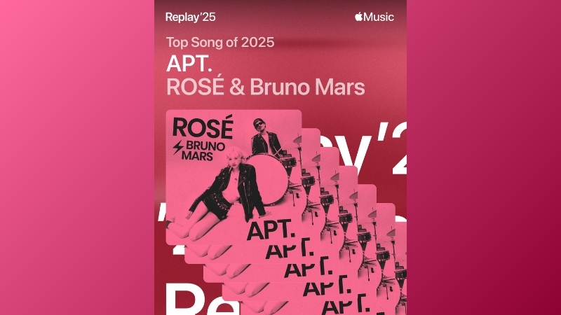 Top Song of 2025 gọi tên APT. của ROSÉ và Bruno Mars