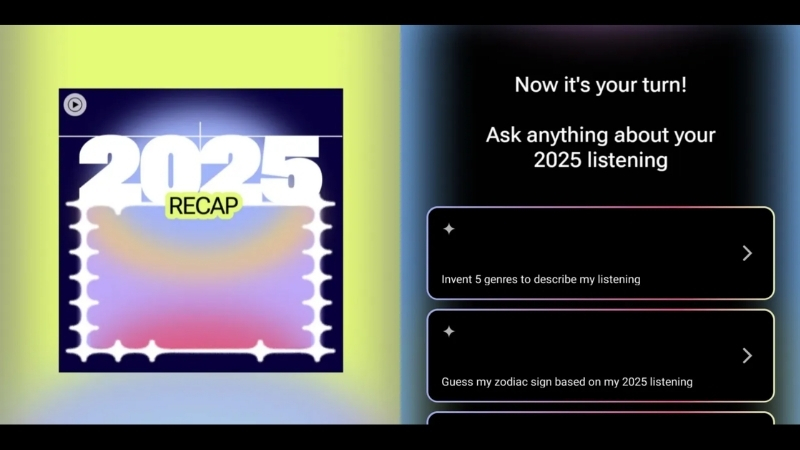 YouTube Music Recap với tính năng AI