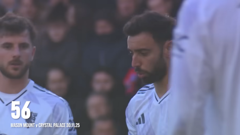 Pha kiến tạo thứ 56 của Bruno Fernandes tại Ngoại hạng Anh