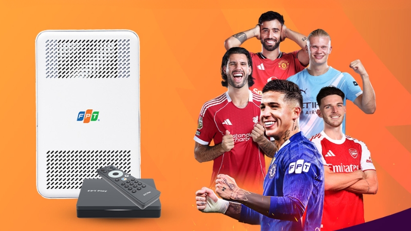 Combo Thể Thao FPT tích hợp Internet tốc độ cao và truyền hình giải trí FPT Play