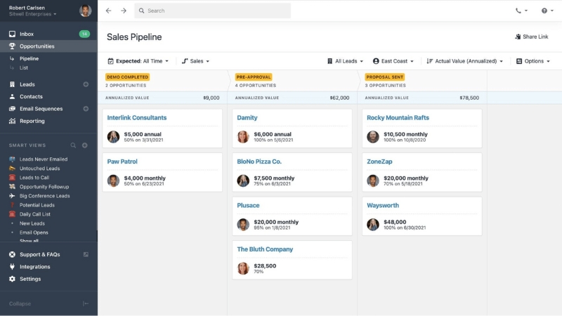 Phần mềm quản lý chăm sóc khách hàng