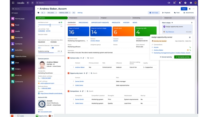Phần mềm quản lý chăm sóc khách hàng