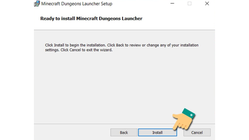 Quá trình cài đặt game tự động