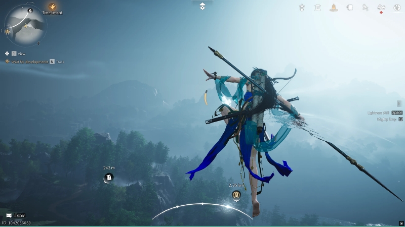 Mystic Skills như Threefold Skywalk và Fan Glider là chìa khóa để khám phá khu vực ẩn