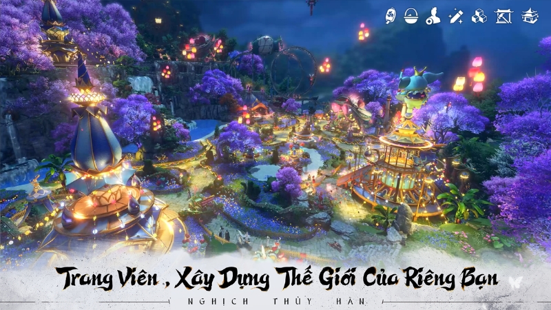 Xây dựng và trang trí trang viên riêng trong Nghịch Thủy Hàn