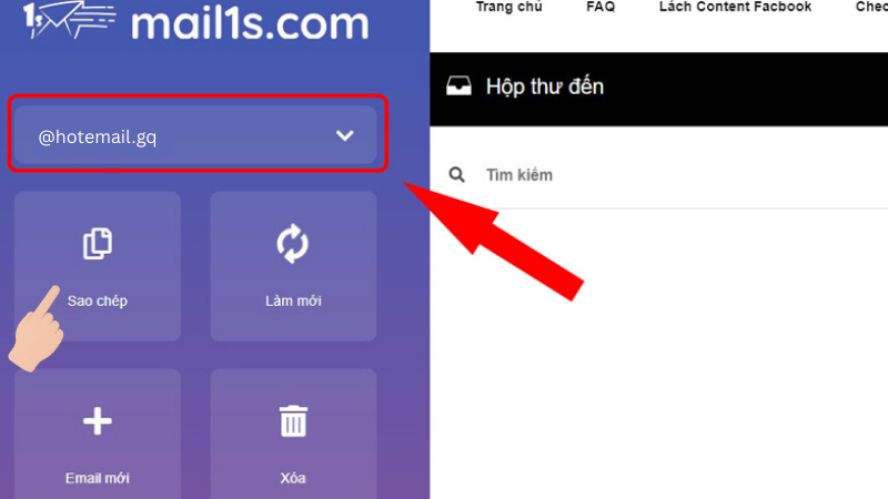 Sao chép địa chỉ email để đăng ký Zoom không giới hạn thời gian