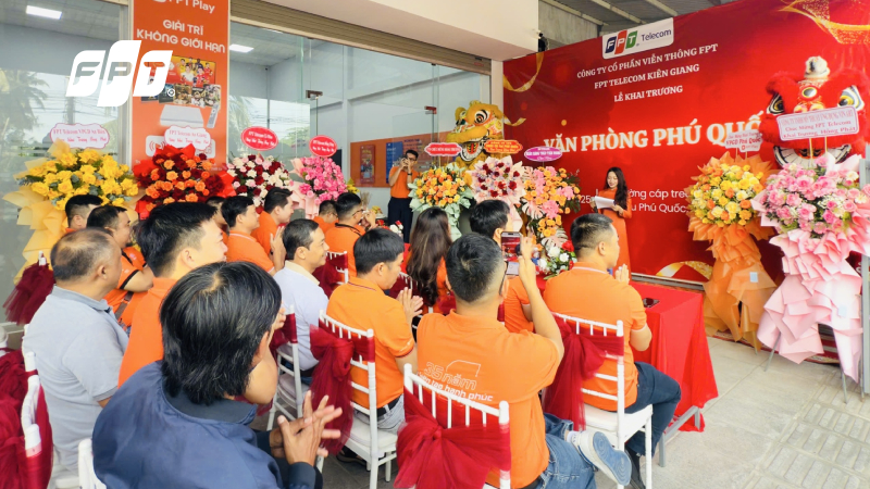 Văn ph&ograve;ng giao dịch FPT tại Ph&uacute; Quốc ch&iacute;nh thức khai trương