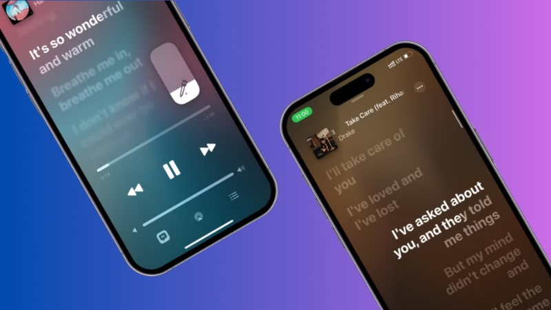 Apple Music trên iOS 26.2 hỗ trợ xem lời bài hát Offline