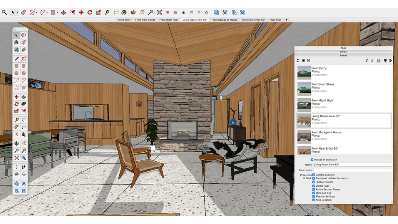 SketchUp: Thiết kế đơn giản, dễ thực hiện