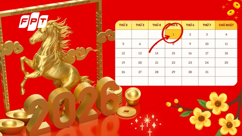 Lịch nghỉ Tết Dương lịch 2026: Người lao động nghỉ mấy ng&agrave;y?