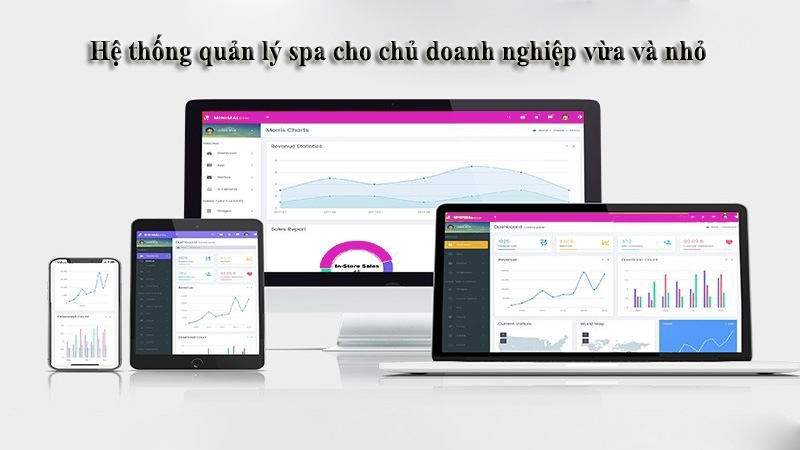 ERPVIET Spa - thiết kế cho các chuỗi spa và thẩm mỹ viện lớn