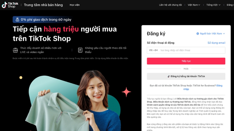 Cách bán hàng trên TikTok