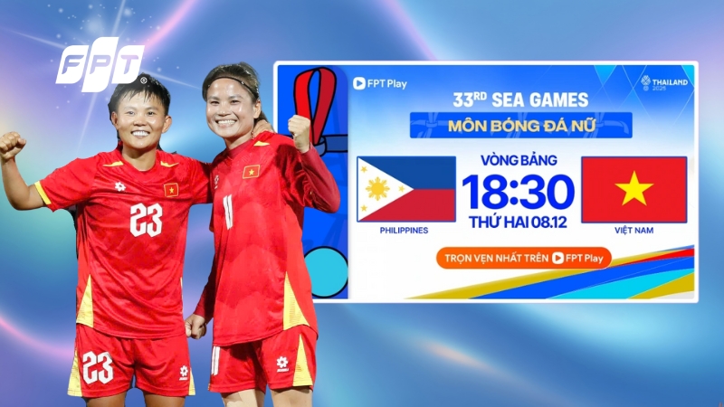 Link xem trực tiếp chung kết b&oacute;ng đ&aacute; nữ SEA Games 33: Việt Nam vs Philippines
