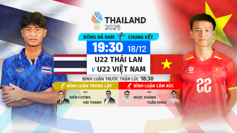 Trọng t&agrave;i bắt ch&iacute;nh trận U22 Việt Nam vs Th&aacute;i Lan SEA Games 33 l&agrave; ai?