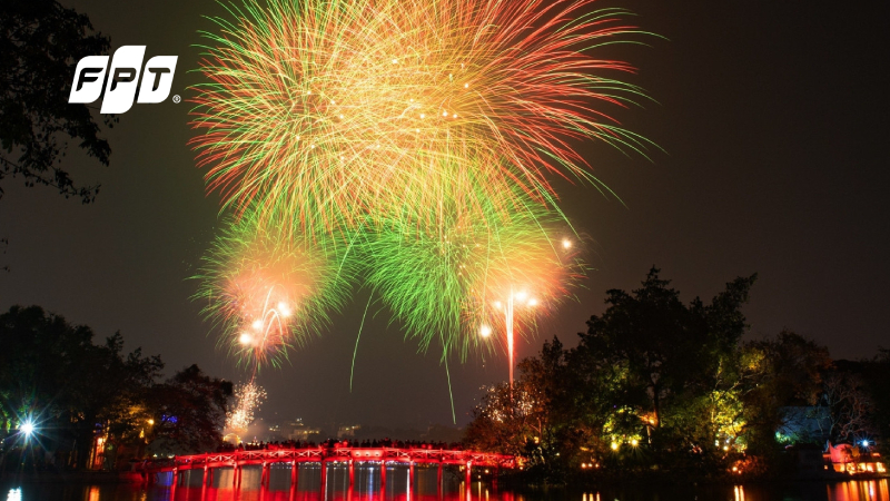 H&agrave; Nội bắn ph&aacute;o hoa dịp Tết Dương lịch 2026 ở địa điểm n&agrave;o?