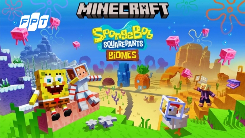 Minecraft SpongeBob Biomes l&agrave; g&igrave;? Hướng dẫn c&aacute;ch tải v&agrave; chơi