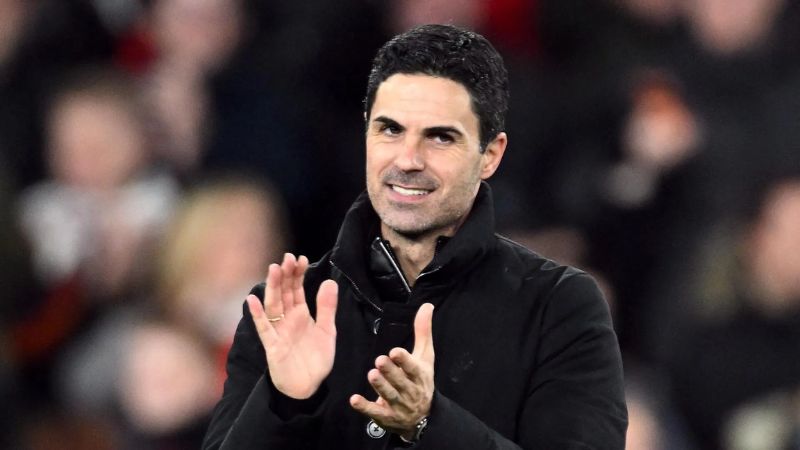Mikel Arteta đưa Arsenal trở lại vị thế tại Ngoại hạng Anh