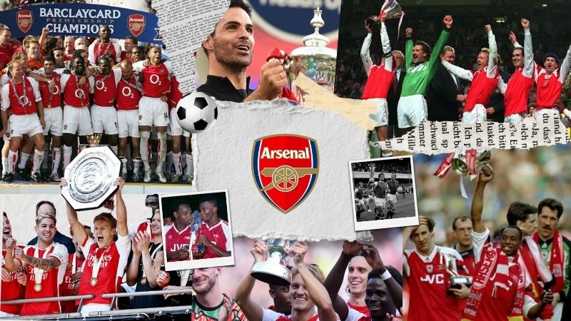 Bộ sưu tập thành tích đầy tự hào của Arsenal - Pháo Thủ Thành London