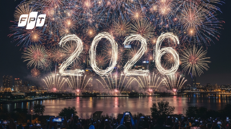 [Cập nhật] Điểm bắn ph&aacute;o hoa Tết Dương lịch 2026 cả nước