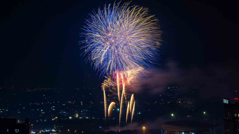 Hà Nội bắn pháo hoa Tết Dương lịch 2026 tại 5 điểm khắp thành phố