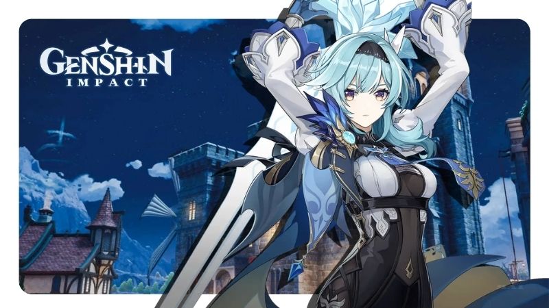 Eula, thuyền trưởng kỵ sĩ trinh sát với quá khứ quý tộc Lawrence