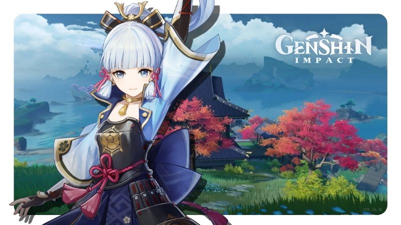 Ayaka, tiểu thư quý tộc của gia tộc Kamisato tại đảo Narukami