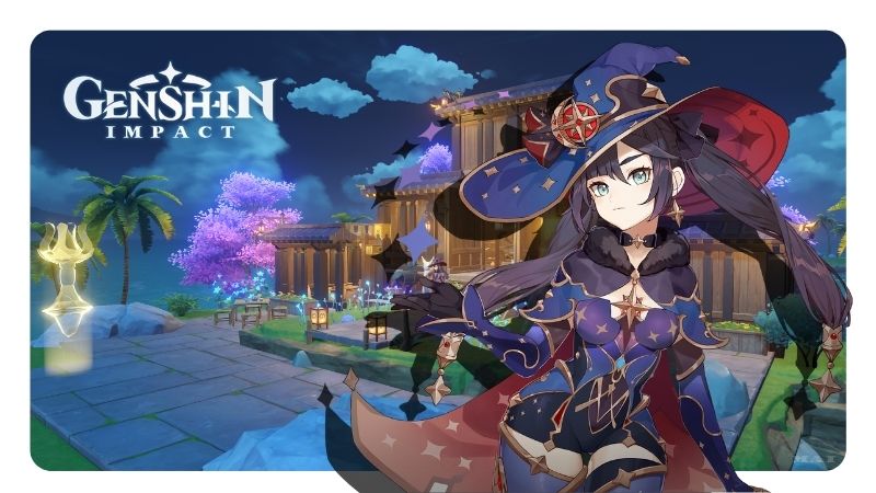 Mona, nhà chiêm tinh bần cùng sống trong căn hộ nhỏ tại Mondstadt