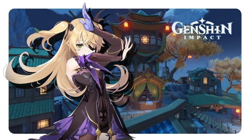 Fischl, công chúa điều tra viên với quạ Oz luôn theo bên