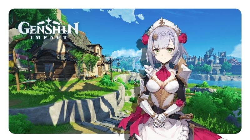 Noelle, hầu gái tập sự của Kỵ sĩ Tây Phong