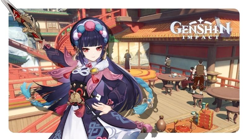 Yun Jin, nghệ sĩ hát kịch biểu diễn tại Hợp Vũ Trà Quán