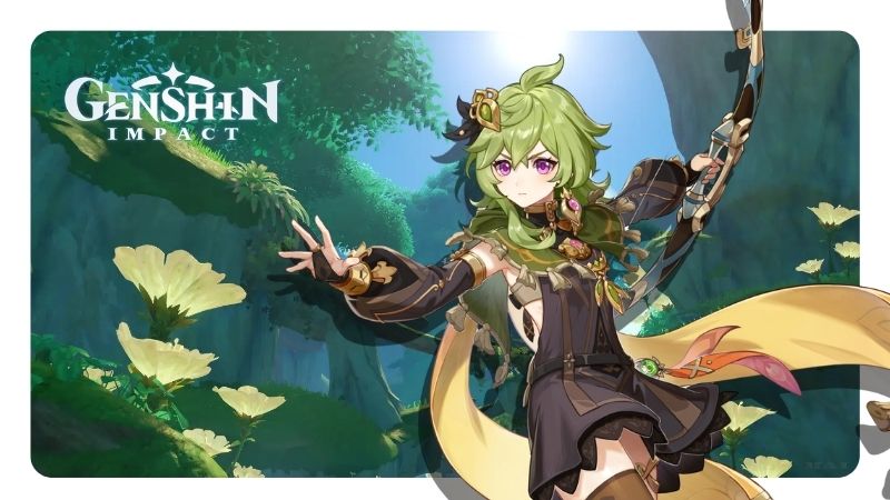 Collei, tuần lâm viên nhút nhát làm việc cùng Tighnari