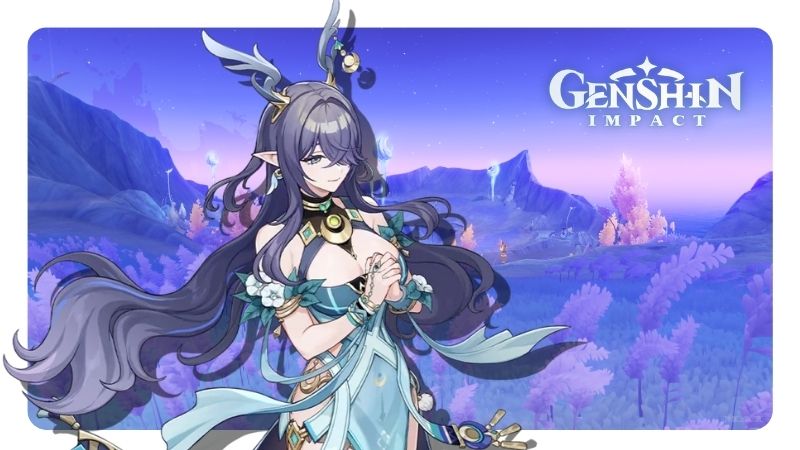 Lauma, nhân vật Dendro xuất hiện quanh khu Frostmoon và thư viện