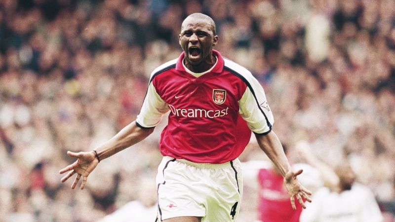 Patrick Vieira là hiện thân của sức mạnh, bản lĩnh và đẳng cấp