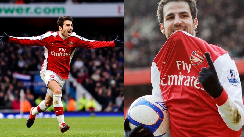 Cesc Fàbregas là một trong những tài năng trẻ xuất sắc nhất từng khoác áo Arsenal