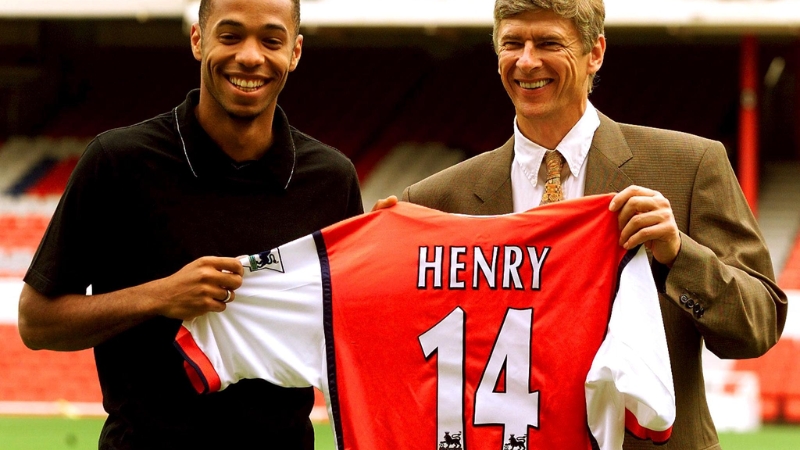 Thierry Henry chính là chân sút vĩ đại nhất lịch sử Arsenal