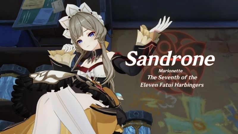 Sandrone Marionette mang phong cách búp bê cơ khí