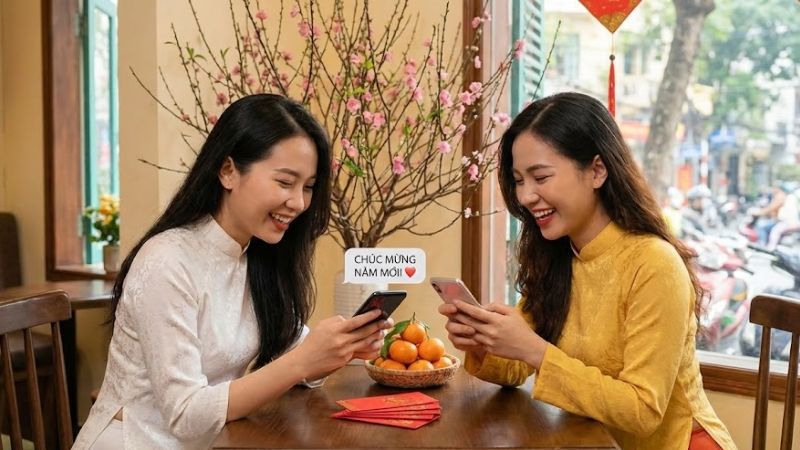 Những câu chúc tết hay ngắn gọn rất phù hợp để gửi cho bạn bè