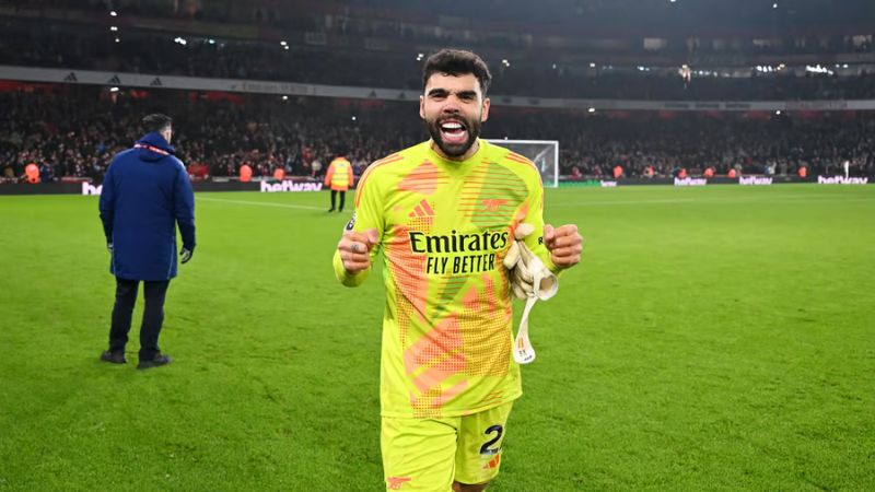 David Raya đang có phong độ cực cao