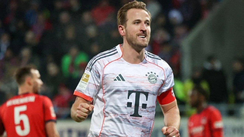 Harry Kane nằm trong top 2 trong danh sách ghi bàn Ngoại hạng Anh