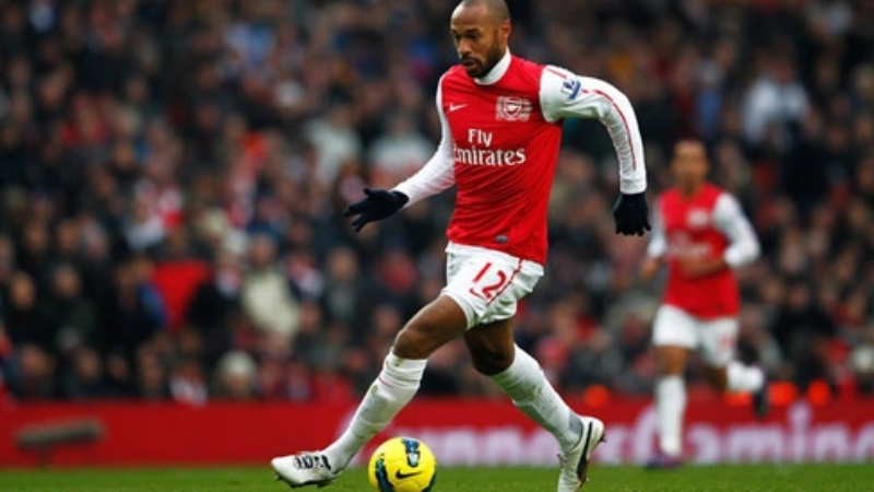 Thierry Henry ghi tất cả 175 bàn thắng Premier League trong màu áo Pháo thủ