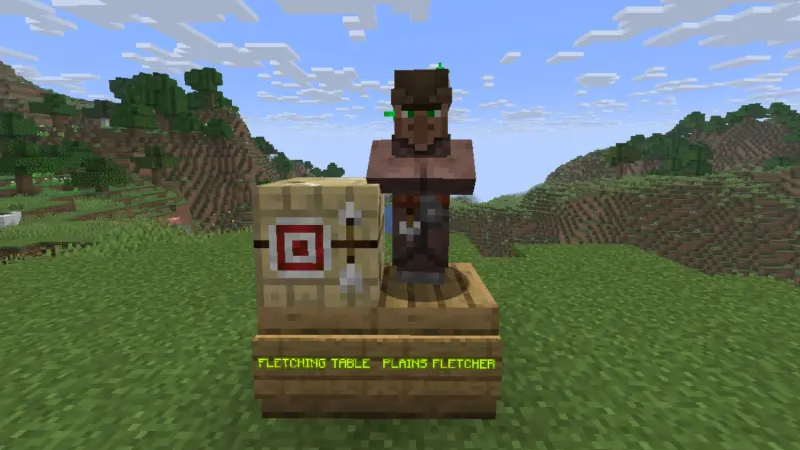 Thợ làm cung tên trong Minecraft
