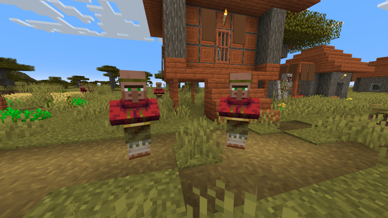 Dân làng thất nghiệp trong Minecraft