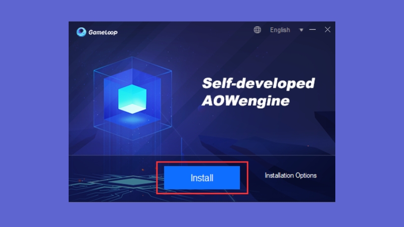 Nhấn Install để bắt đầu cài đặt