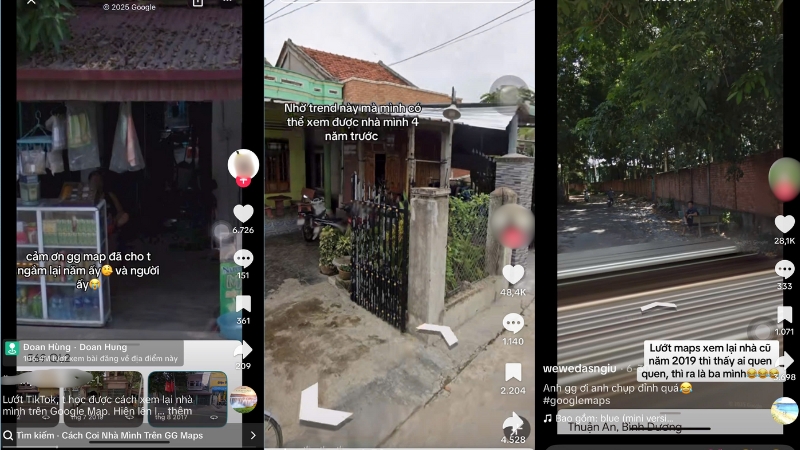 Về thăm chốn cũ qua Google Maps, thấy cả một bầu trời tuổi thơ ùa về
