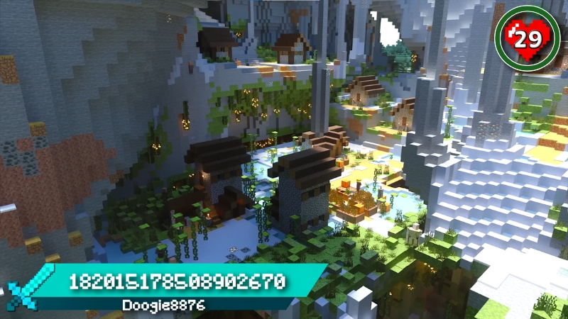 Làng hiếm sinh ra hoàn toàn trong Lush Cave