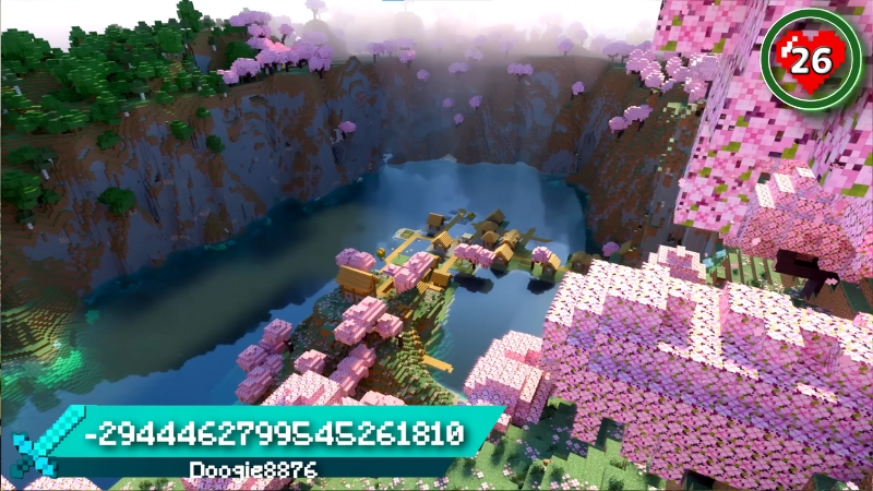 Làng yên bình giữa hồ với vách Cherry Grove bao quanh