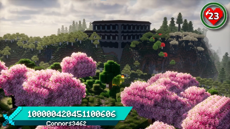 View tuyệt đẹp từ Woodland Mansion trên đồi