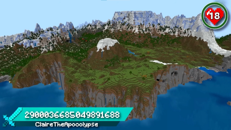 Khung cảnh đẹp như tranh ngay từ khi spawn