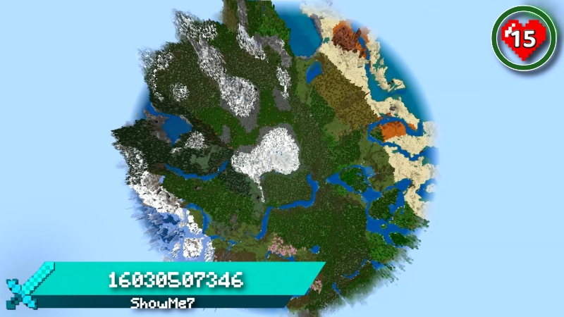 Lục địa nhỏ nhất chứa tất cả biome