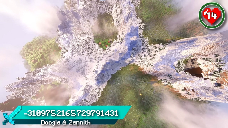 Ba miệng núi với cấu trúc độc lạ